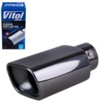 Насадка на глушник НГ-0415-BK, внутр.d 59мм/довж. 165мм/зовн. 95*70мм - Зображення 7