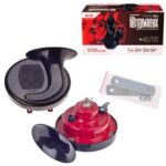 Сигнал "равлик" AC-204/Штурмовик/12V/2-конт/червонo-чорний - Зображення 5