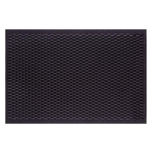 Килимок гумовий INTERPLAST «Вавилон» 40×60 см, антиковзний, чорний