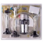 Сигнал повітряний SL-A1015 3 дудки пластик хром 12V - Зображення 2