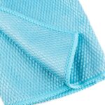 Серветка мікрофібра VR-02L-G д / скла 35х35см / блакитна - Зображення 2