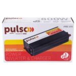 Перетворювач напруги/Зарядн. пристрій PULSO IMBC-810/12V-220V/800W/10A/мод.хвиля/клеми - Зображення 2