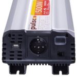 Перетворювач напруги PULSO/IMU-520/12V-220V/500W/USB-5VDC2.0A/мод.хвиля/клеми - Зображення 3