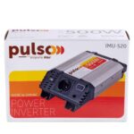 Перетворювач напруги PULSO/IMU-520/12V-220V/500W/USB-5VDC2.0A/мод.хвиля/клеми - Зображення 2