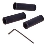 Ручка к/п декор. (F 250132 RD) AX-J2421 червона шкiра - Зображення 3