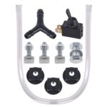 Сигнал повітряний CA-10730/Еlephant/3-дудки пластик,червоний 12V/165мм,200мм,215мм - Зображення 6