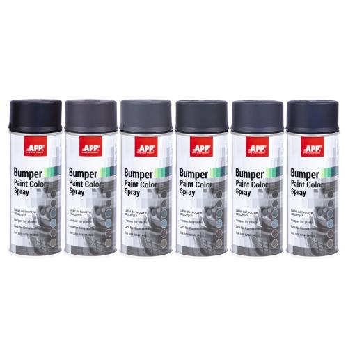 Фарба бамперна APP Bumper Paint темний антрацит, 400 мл