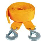 Трос буксирувальний ТР-250-3-1 3т стрічка 46мм х 5м помаранч/гак/в кульку