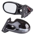 Дзеркало бічне ЗБ 3252C /LED чорне/пов