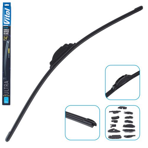 Щітка склоочищувача VITOL ULTRA 24″ (600 мм) безкаркасна
