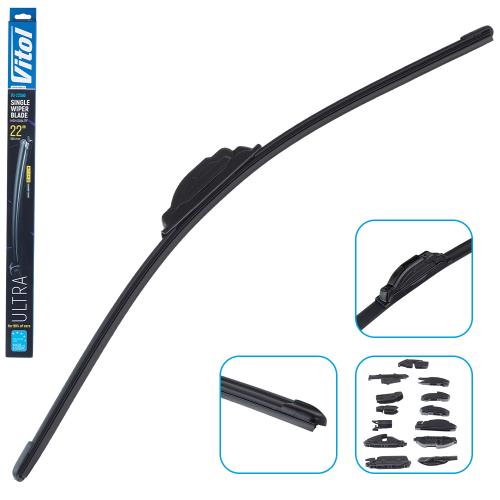 Щітка склоочищувача VITOL ULTRA 22″ (560 мм) безкаркасна
