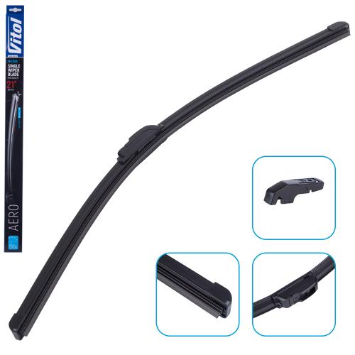 Щітка склоочисника VITOL AERO 21″ 530 мм безкаркасна