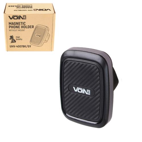 459074 Тримач мобільного телефону VOIN UHV-4007BK/GY магнітний, без кронштейна - Зображення 1