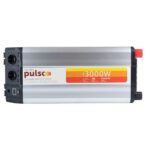 Перетворювач напруги PULSO/ISU-3000/12V-220V/3000W/LCD/USB-5VDC2.0A/син.хвиля/клеми - Зображення 8