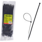 Хомут пластиковий Alloid 3.6 х 250 100 шт./уп. чорний