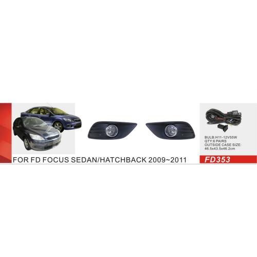 Фари дод. модель Ford Focus Sedan 2009-11/FD-353/H11-12V55W/eл.проводка