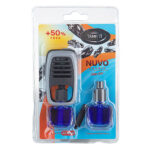 Ароматизатор на дефлектор "Nuvo" Double Blister New Car 8ml (уп. 12 шт) з запаскою