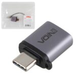 Адаптер OTG VOIN USB 3.0 в Type C Grey - Зображення 4