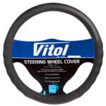 Чохол на кермо VLU-1909339 BK M чорн.