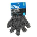 Губка-рукавиця для миття авто мікрофібра VSC1373 29*23 cm - Зображення 4