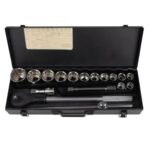 Набір головок 19-50 мм 3/4". 12 гран. 17 предметів Alloid