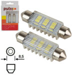 Лампа PULSO/софітні/LED SV8.5/T11x41mm/6 SMD-5730/9-18v/100Lm