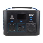 Портативне джерело живлення Vitol TV300, 220В/300Вт/Li-ion NCM 281Вт/год, чистий. сінус - Зображення 2