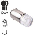 Лампа діодна BA9S-Ceramic-3D Yellow 52786