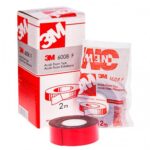 Стрічка липка двостороння 6008F-15мм*0.8*2м/червона