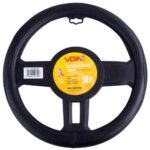 Чохол на кермо VLOD-L2160 BK M чорний/БО/шкіра один шов