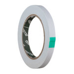 Скотч двосторонній на спіненій основі 12мм х 5м, паперовий лайнер Alloid