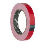 Скотч двосторонній на спіненій основі 18мм х 5м, червоний ПЕ лайнер, Alloid