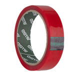 Скотч двосторонній 24мм х 2м, прозорий спінений акрил, Alloid