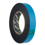 Скотч двосторонній на спіненій основі 24мм х 10м, синій ПЕ лайнер, Alloid