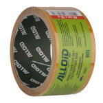 Скотч двосторонній на поліпропіленовій основі 48мм х 5м, 90мкм Alloid