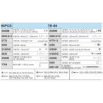 Набір торц. головок професійний 1/4"DR4-14мм та 1/2"DR10-32 мм,94 предм(TK-94) HANS - Зображення 3