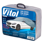 Тент автом. CC13402 XL сірий з підкладкою PEVA+Non PP Cotton/533х178х119 к.з