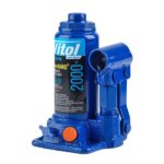 Домкрат гідравлічний  телескоп  2 т картон. Висота піднімання 148- 276 мм 2,4 кг Iron Hand (IH-148276D)