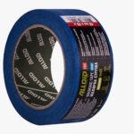 Стрічка малярська фасадна Alloid Pro 48 мм × 40 м, 140 мкм, УФ-стійка, синя