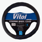 Чохол на кермо VLU-2211002 M чорний/БО