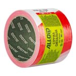 Стрічка сигнальна 72мм х 100м, 35мкм Alloid