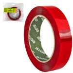 Скотч двосторонній 24мм х 5м, прозорий спінений акрил, Alloid