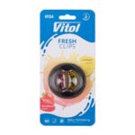 Освіжувач повітря Vitol Fresh Clips Strawberry+Lemon
