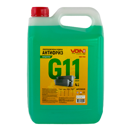 Антифриз VOIN G11 Green концентрат IAT 4 л