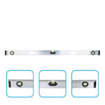 Alloid. Рівень будівельний 100см, 3 капсули 2 ручки