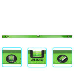 Рівень будівельний Alloid 120 см з 3 капсулами