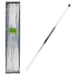 Стяжки кабельні Alloid нержавіюча сталь 4,6 × 600 мм, 100 шт.