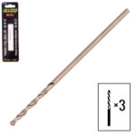 Alloid Pro. Свердло по металу кобальтове 1,0мм Р6М5К5, 3шт