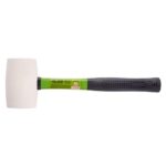 Alloid. Киянка гумова 450г, біла з ручкою із фібергласу - Зображення 2