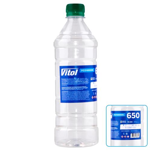 Розчинник 650 ТМ Vitol 800 мл